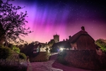 z4263 The Northern Lights over Godshill