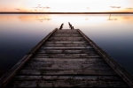 Sunset at the jetty