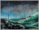Storms at New Brighton (£150)