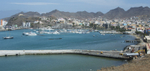 Cape Verde Islands town and bay