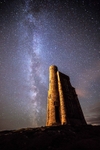 Bradda Head and Milky Way