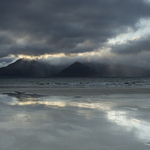 Dusk Laig Bay Eigg, 2