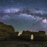 Monument Rocks, Kansas.