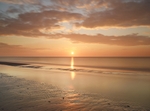 Sun Setting - Brancaster Beach