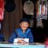 Smiling  Old Chinese woman