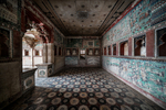 Abandoned Bundi Palace, India | Turquoise Room