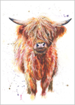 Hamish Highland Cow Fine Art Print 531