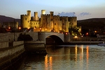 Conwy Castle at dusk PICT3852