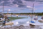 z2483 Bembridge Harbour by Moonlight