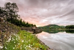 Tegg's Nose reflected in Ridgegate reservoir (2)