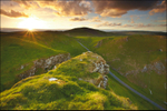 Winnats Pass Sunset