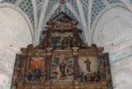 High altar, upper tiers