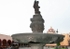 Zócalo fountain, wellspout & statue of St. Raphael
