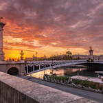 Pont Alexandre III Sunrise, Paris
