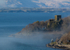Dunollie Castle in the mist