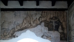 Cloister stairwell mural, Mary Magdalene