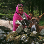 Bina McLoughlin, Queen of Connemara, Galway, Ireland 1997