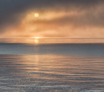 SUNRISE THROUGH FOG - GEORGIAN BAY
