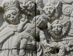 Façade relief detail, Our Lady of Ransom