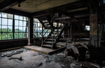 St. Nicholas Coal Breaker (Mahanoy City, PA) | Main Staircase