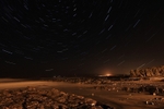 Star trail Machrihanish