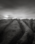 Weathered Rock Armsciffe Crag Pinhole Photograph