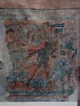 Nave mural, S wall battle scene