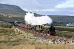 JL - 8.9.19 LMS 46115 SR 35018 'Waverley' Carlisle - York, Ais Gill