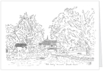 A5 Greeting Card of Pull's Ferry Norwich