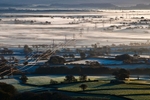 Sunrise across the Marshwood Vale