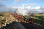 1.3.14 - LMS 46115 'Scots Gaurdsman' 1Z87 Carlisle - Euston, Bull Gill