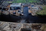 A00534B Govan Shipyard on the River Clyde Linthouse Glasgow in 2004