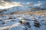 Winter sun, Arenig Fawr