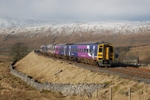 21.1.09 157790 & 158859 10.49 Leeds - Carlisle, Ribblehead