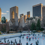 Ice Skating in Central Park