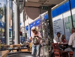 Woman in Coffee Shop London 2017