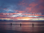 Waitahanui Fishing Sunset.