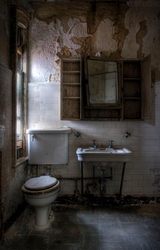 Ellis Island Immigrant Hospital | Bathroom