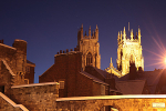 IMG_8642 WINTER DAWN YORK MINSTER FROM ST LEONARDS PLACE copy