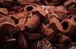 Chocolate Spanners, Christmas market, Aachen, Germany