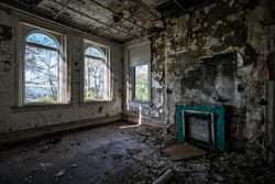 Ladies G.A.R. Home (Swissvale, PA) | Fireplace