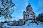 Snow in Williamson Park