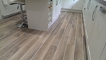 Lime washed oak (KP99) with Chalk (DS10) design strip