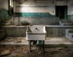 Ellis Island Immigrant Hospital | Autopsy Theater Sink