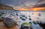 z2335 South Coast Sunrise, Nr St Lawrence