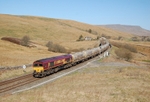 18.4.14 - 66109 6M00 Mossend - Clitheroe, Moorcock tunnel