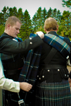 Jock getting his plaid on