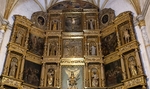 San Miguel Arcángel, high altar, second-fourth tiers