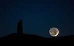 Moon and Bradda Head