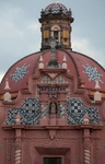 San Esteban, façade, gable azulejos & dome